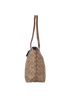 Signature City Zipped Tote, bottom view